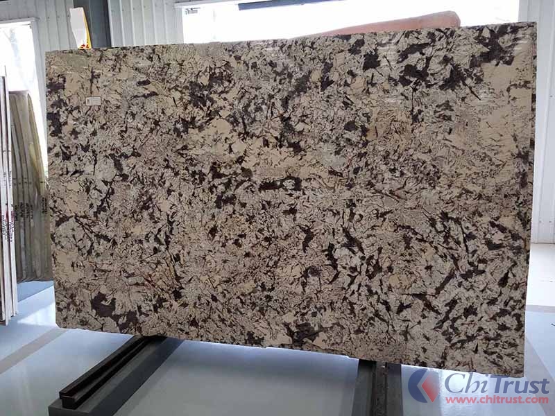 <b>Popular Crema Delicatus Granite Slab for Countertop</b>