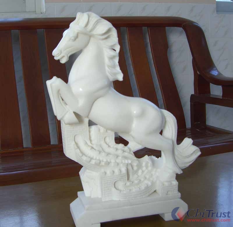 Horse Stone Statue