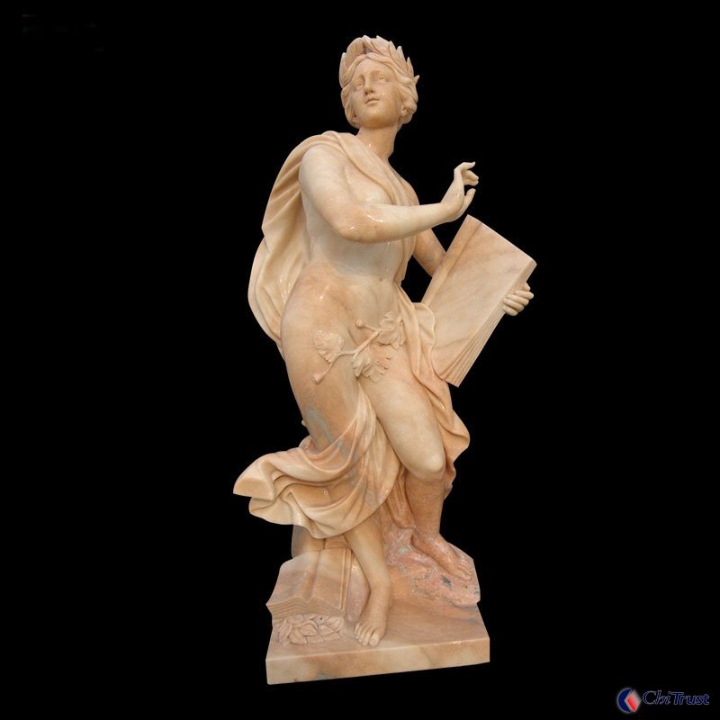 Hand carved classical marble figures