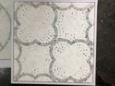 CT1462 Carrara white mosaic pattern