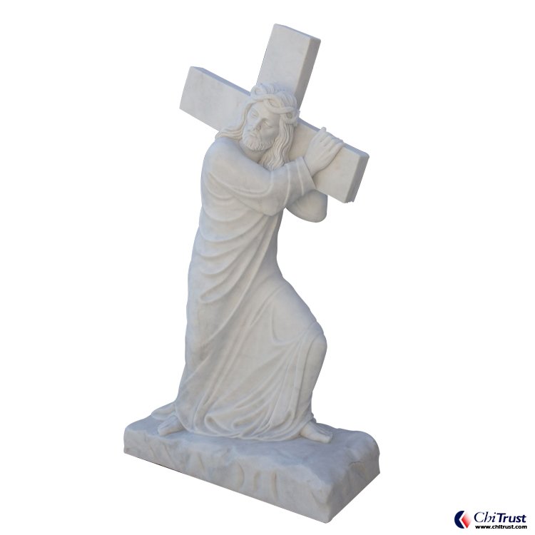 Marble carving Jesus birth statues